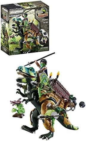 Alternative view of Dino Rise 71261 T-Rex, fonksiyonel zırhlı dinozor, 5 yaşından büyük çocuklar için oyuncak
