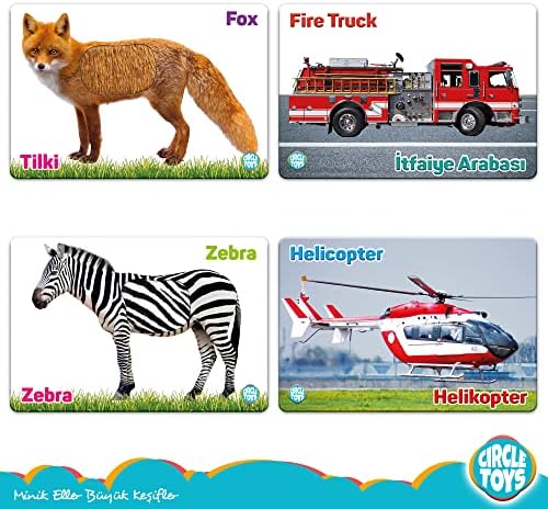 Toys Dokun Hisset Orman Hayvanları Ve Araçlar