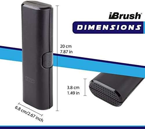 ibrush Şarjlı Diş Fırçası Yedek Başlığı Koruma Kabı, Oral-B Elektrikli Diş Fırçaları için Seyahat Kutusu, Saklama Kabı, Hijyenik Seyahat Kutusu
