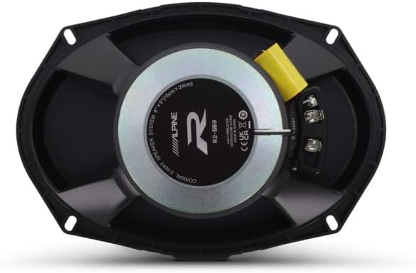 R2-S69 6x9” (16x24 cm) R-Series 2 Yollu Koaksiyel Hoparlör, Hi-Res Audio, 100W RMS / 300W, 4 Ohm, Güçlü Araç İçi Ses Sistemi