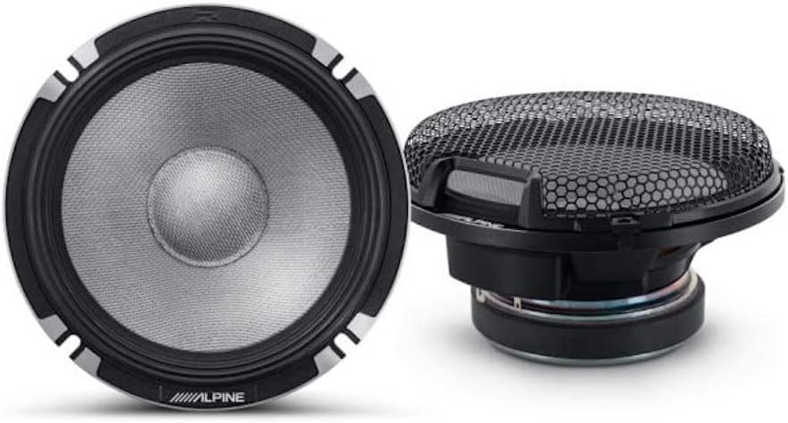 R2-S652 16,5 cm (6.5”) R-Series PRO 2 Yollu Komponent Hoparlör, Hi-Res Audio, 100W RMS / 300W, 4 Ohm, Profesyonel Ses Sistemi