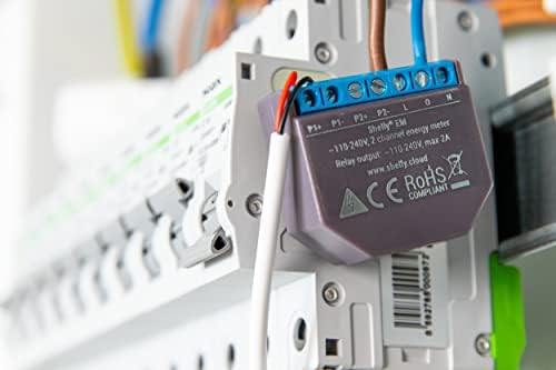 Alternative view of EM + 1 elektrik pensesi, evde elektrik tüketimini ölçmek için 50 A'ya kadar