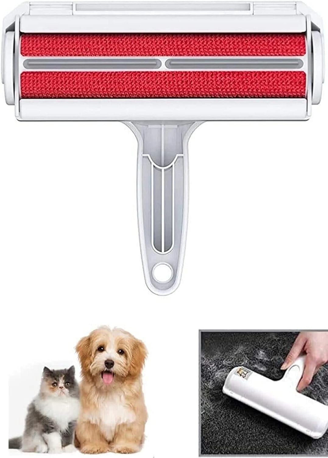 Yeni Nesil Kedi Köpek Tüy Kıl Toplayıcı Hazneli Toplama Aleti