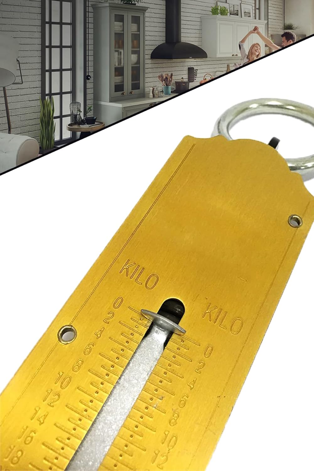 Alternative view of Balance EK522 50 Kg Kapasiteli Mekanik Metal El Kantarı Tartısı 1410