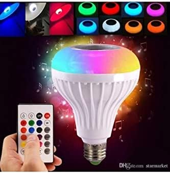 Alternative view of Bluetoothlu Led Ampul Hoparlör Mp3çalar Renkli Led Disko Ampul
