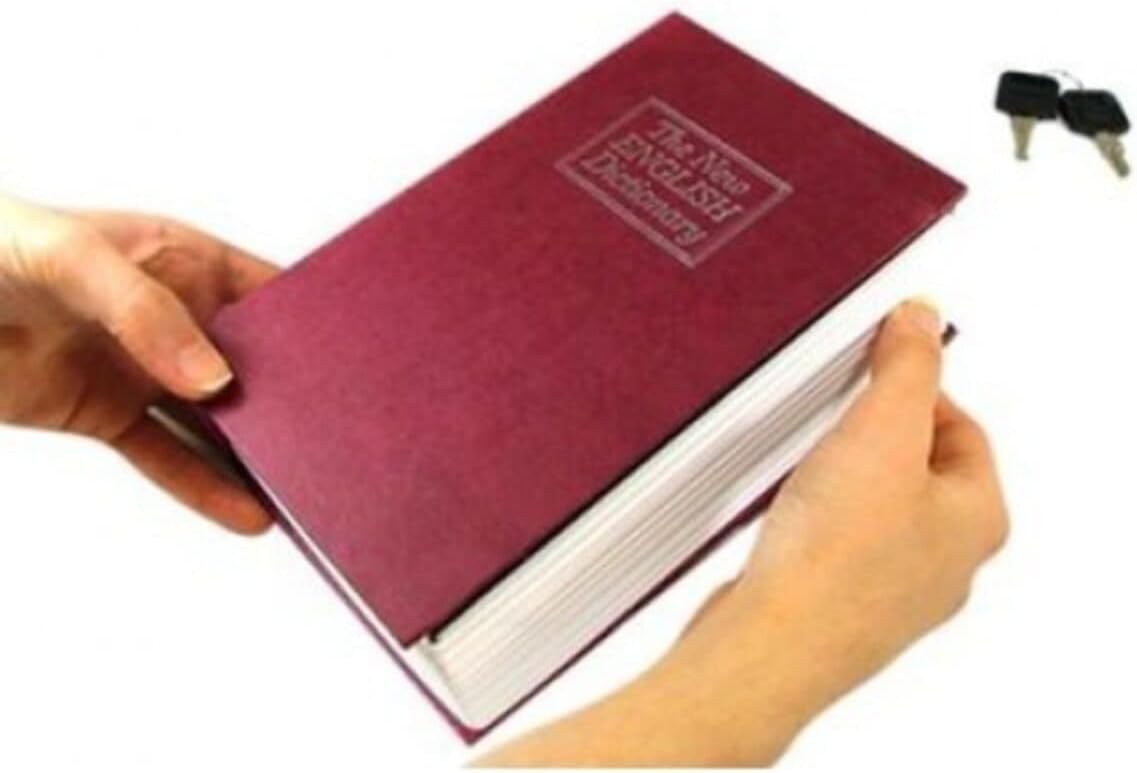 Kitap Şeklinde Gizli Kasa