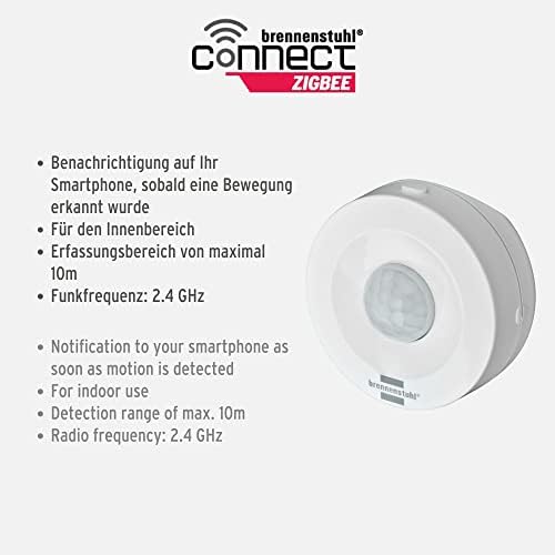 Alternative view of Connect Serisi 2,4 GHz WiFi Destekli 10 Metre Sensör Algılama Özellikli Güvenlik ve Hareket Dedektörü