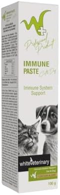 w+ whiteveterinay Immune Paste 100 Gr (Bağışıklık Destekleyici Kedi Macunu)