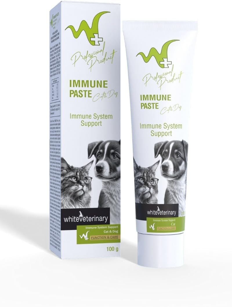 Alternative view of w+ whiteveterinay Immune Paste 100 Gr (Bağışıklık Destekleyici Kedi Macunu)