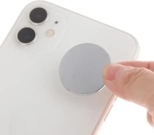 3,5 cm Cep Telefonu için Yapışkanlı Mini Plastik Yakın Aynası