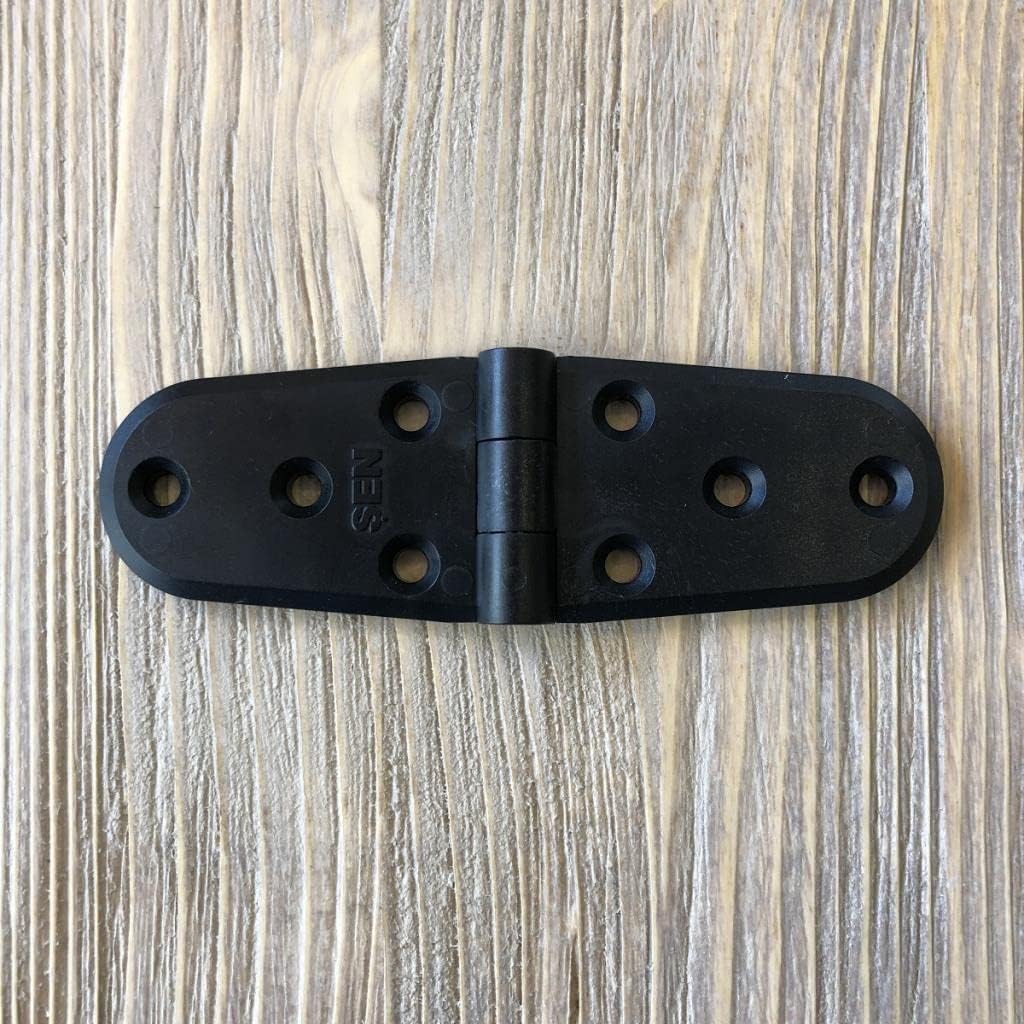 Alternative view of Plastik Oval Menteşe 11cm (2 Adet) Siyah