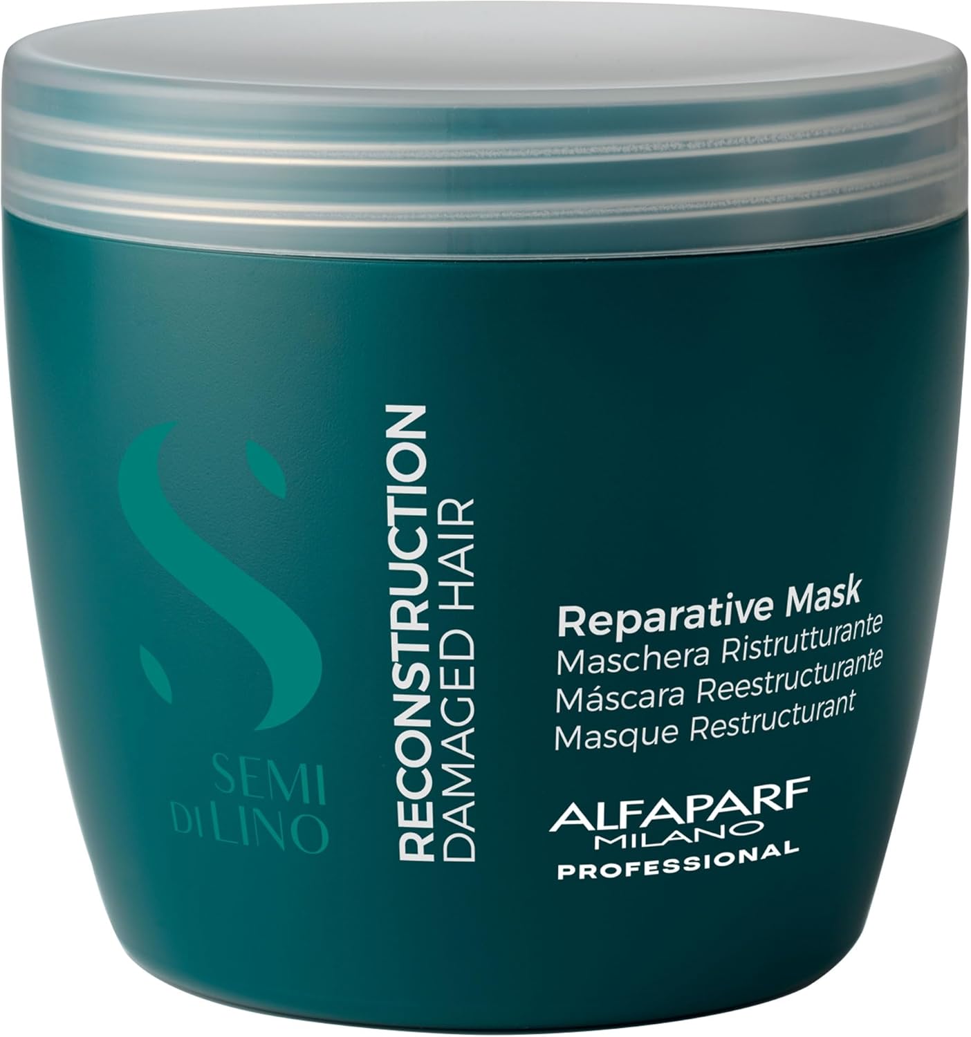 Alternative view of Alfaparf Milano Semi Di Yeniden Yapılandırma Onarıcı Maske - Renk Güvenli Derin Bakım Saç Maskesi - Hasarlı Saç Onarımı - Paraben ve Parafin İçermez - Vegan Formülü (17 oz / 500 ml)