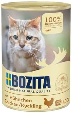 Bozita Tavuk Etli Pate Kedi Konservesi 400 gr