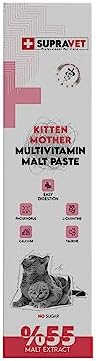 Alternative view of Supravet Hamile ve Yavru Kediler için Kalsiyum ve Taurinli Multi Vitamin Kedi Macunu 100 Gr. (%57 Malt)