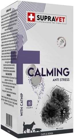 Alternative view of Supravet Kedi ve Köpekler için Sakinleştirici Calming Tablet + VİTAMİN D (75 Tablet)