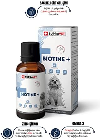 Alternative view of Supravet Biotine Dog Deri Tüy Sağlığı Damla 100 Ml
