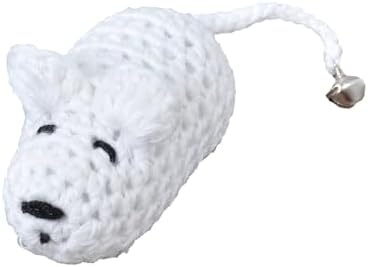 Alternative view of Zilli Kedi oyuncağı El Örgüsü Fare Oyuncak Kedi Diş Kaşıma Oyunçağı