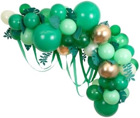 Yapraklı Yeşil Balon Kiti, 44 balon