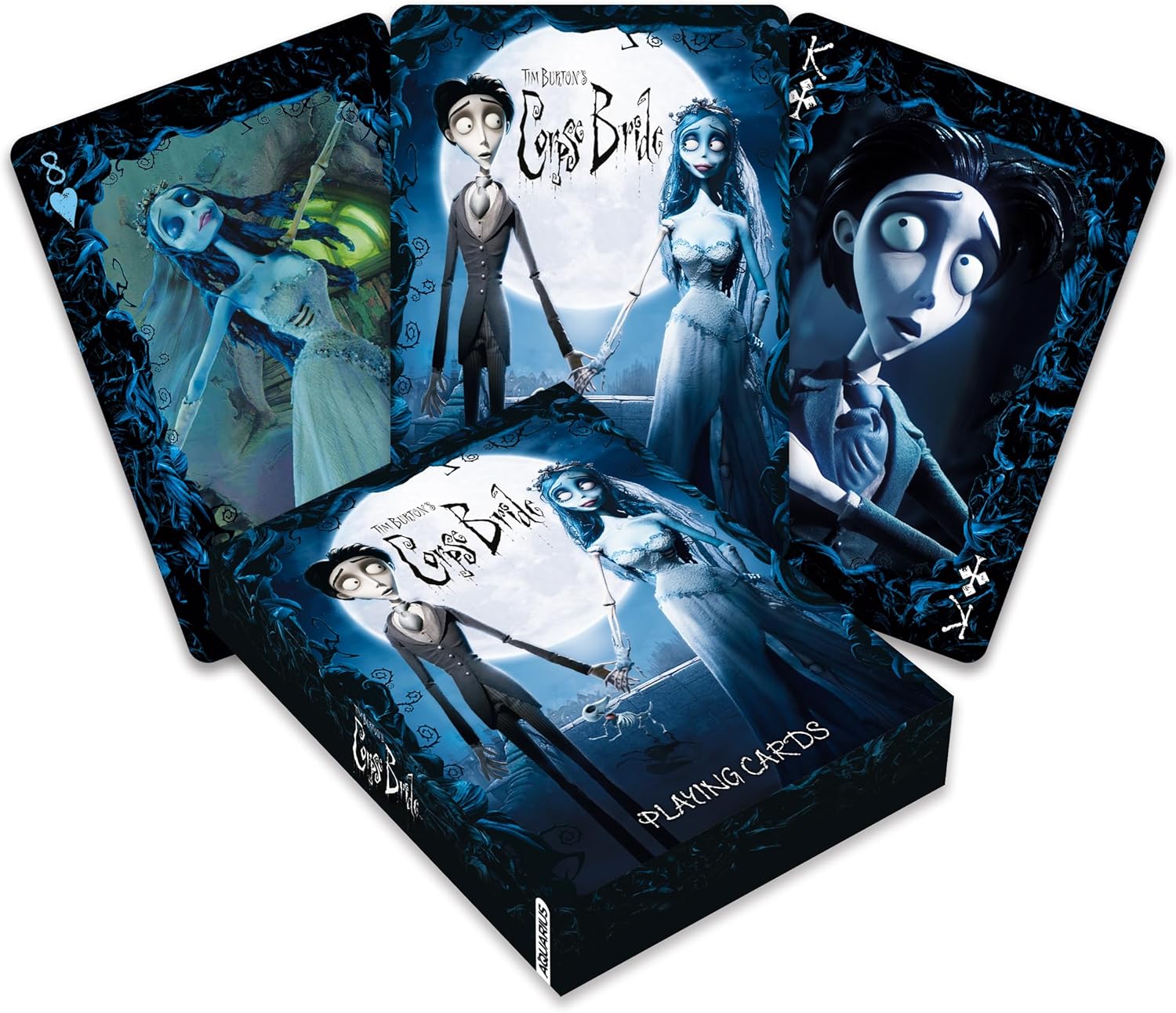 Alternative view of AQUARIUS Corpse Bride Oyun Kartları - En Sevdiğiniz Kart Oyunları için Corpse Bride Temalı Kart Destesi - Resmi Lisanslı Corpse Bride Ürünleri ve Ürünleri