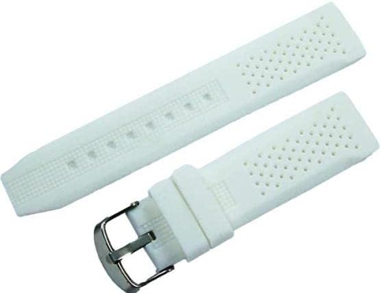 Silikon Saat Kordonu Spor Saat Kayışı Toz Tutmaz Mavi Haki Yeşil Siyah Beyaz Turuncu Sarı Krem 18mm 20mm 22mm 24mm