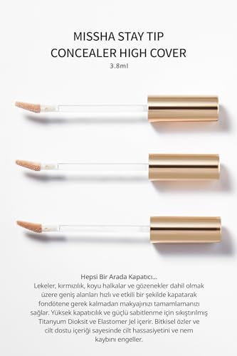 Alternative view of İnce Dokulu Pürüzsüz Görünüm Sağlayan Concealer Tip Concealer Cover 21P(Fair)