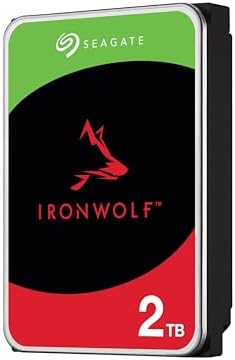 IronWolf 2TB 256MB 3.5" SATA 6Gb/s Dahili CMR NAS Sabit Sürücü