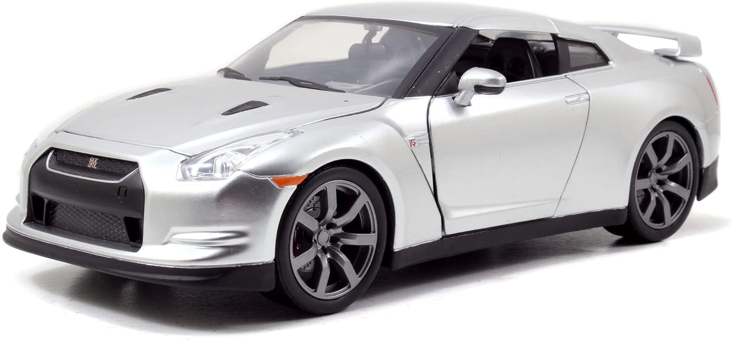 Alternative view of Jada, 253203082, Hızlı ve Öfkeli, Lisanslı, 2009 GT-R 1:24, 19 cm, Die-Cast (Metal), Açılabilen Parçalar