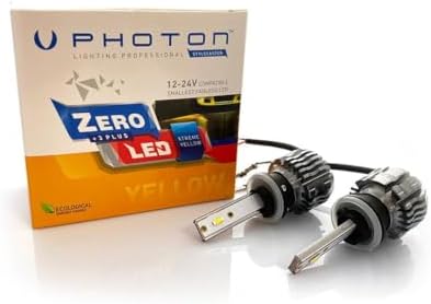 Alternative view of PHOTON Ampul Zero H27 12V Xtreme Yellow +3 Plus Fansız Led 12V-24V Headlight PHT ZR3728 XY