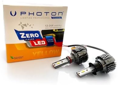 Alternative view of PHOTON Ampul Zero H3 Xtreme Yellow +3 Plus Fansız Led 12V-24V Headlight PHT ZR3723 XY