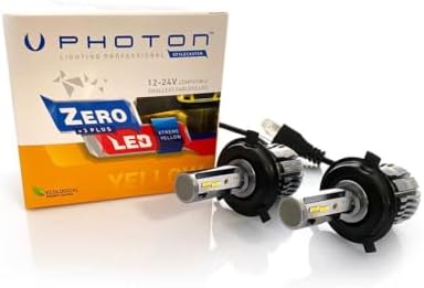 Alternative view of PHOTON Ampul Zero H4 Xtreme Yellow +3 Plus Fansız Led 12V-24V Headlight PHT ZR3724 XY