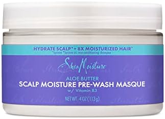 Shea Moisture Aloe Butter Saç Derisi Nemlendirici Yıkama Öncesi Saç Maskesi 113Gr