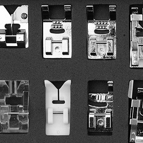 Alternative view of ZEYUAN 32 Adet Dikiş Makinesi Dikiş Ayakları Seti, Janome Kardeş için profesyonel Dikiş Işçiliği Baskı Ayak Ayaklar Dikiş Makinesi Parça ve Aksesuar, Kör Dikiş Örme Baskı Ayakları Kiti