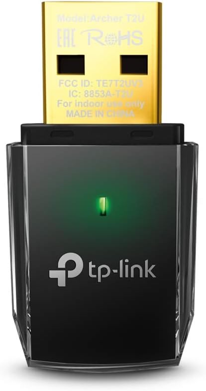 Alternative view of TP-LINK ARCHER T2U AC600 600 MBPS DUALBAND USB WIRELESS ADAPTÖR