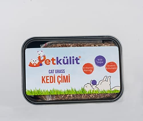 Alternative view of Petkülit Kedi Çimi - Siyah