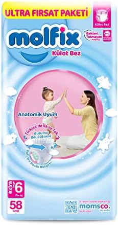 Alternative view of Molfix Külot Bez 6 Beden Ekstra Large Ultra Fırsat Paketi 58 Adet