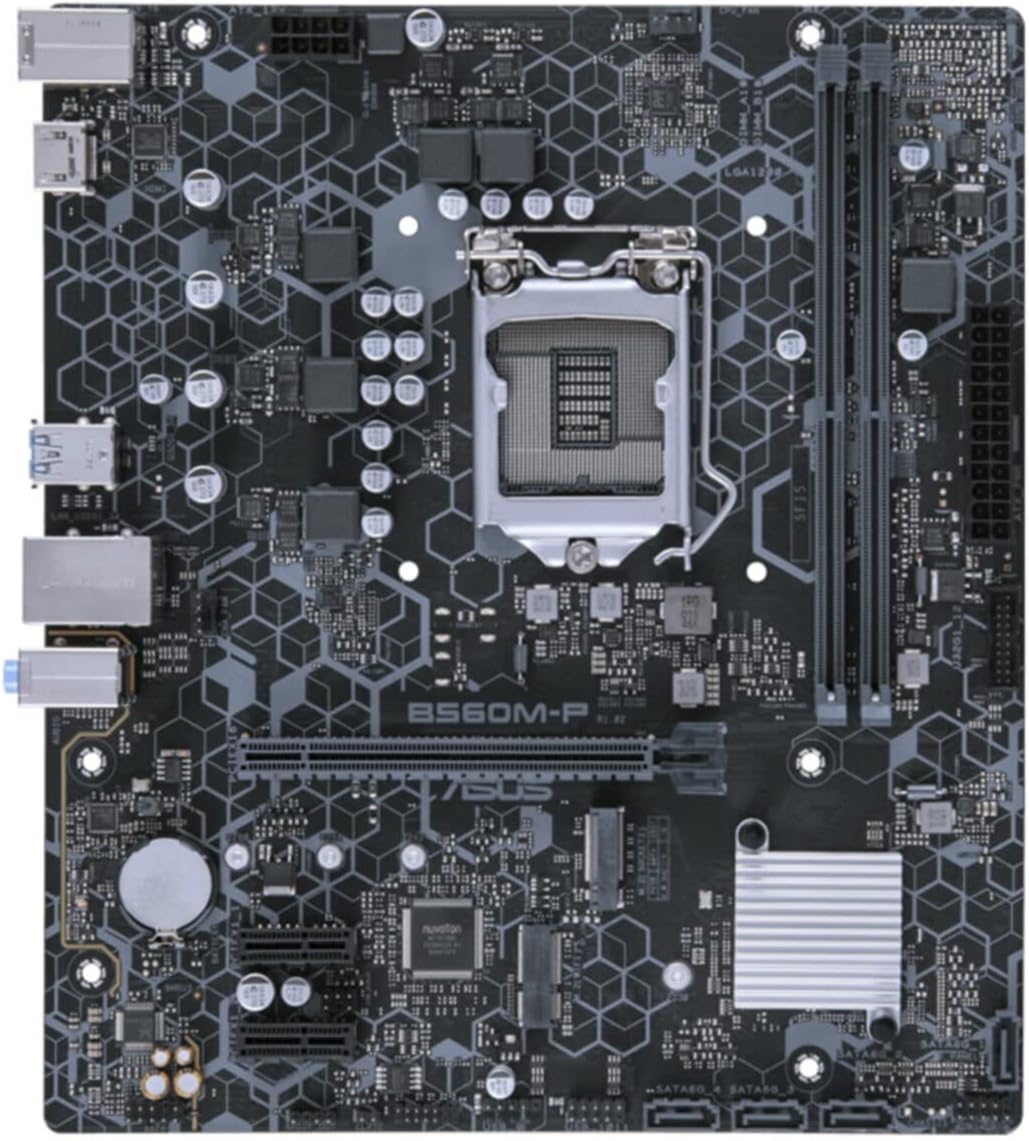 Asus B560M-P-SI Intel B560 Soket 1200 DDR4 5000 (OC) Mhz mATX Anakart