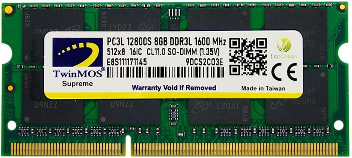 Alternative view of Ddr3 8gb 1600mhz 1.35v Low Voltage Notebook Ram