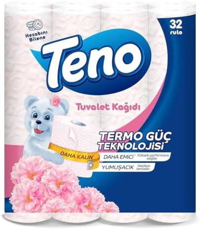 Teno Pudra Kokulu Tuvalet Kağıdı 32 Adet