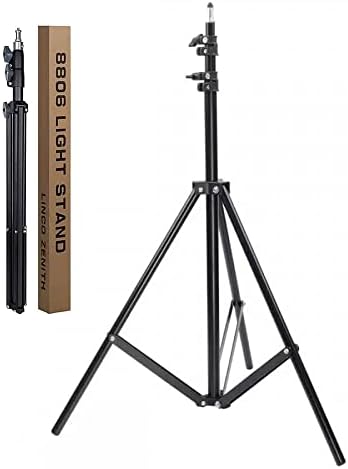 Alternative view of Kamera Işık Ayağı Döküm Demir 940GR Fotoğraf Makinesi Paraflaş Kamera 70 cm-210 cm Açılabilir Katlanabilir Yayıncı Vlog Youtuber Işık Ayağı TR8899