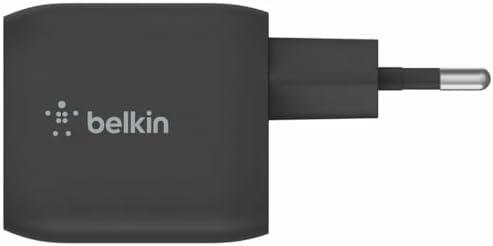Çift USB-C Duvar Şarj Cihazı 45W, 14, 13, 12, Pro, Pro Max, iPad Pro 12.9, 11, MacBook, Galaxy S23, S23+, Ultra, Tab ve daha fazlası için GaN Teknolojili PD 3.0 Hızlı Şarj