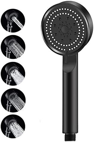 Turbo Fan Lite El Duşu Handshower, Siyah