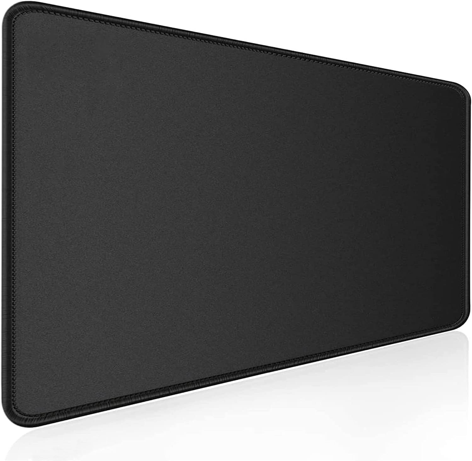 Alternative view of Mouse Pad, Dikişli Kenar, Kaymaz Taban, Büyük Boy Pürüzsüz Yüzey, Baskısız Ofis Tipi Masa Koruyucu, Ergonomik Mouse Ped (90x40 cm - XX Large, Siyah)