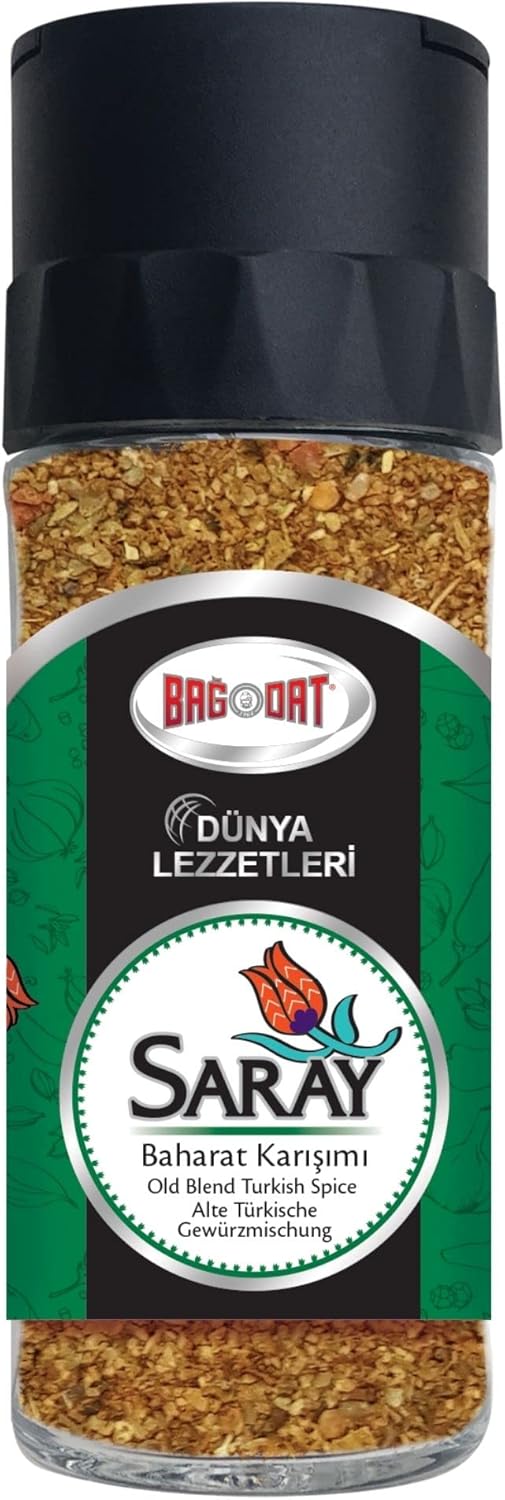 Saray Baharat Karışımı Tuzluk Kapak Cam Şişe 38 g