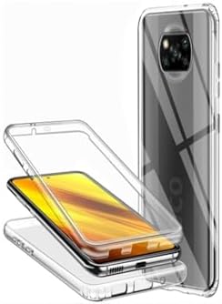 Alternative view of X3 Nfc 360 Kılıf Şeffaf Ön Arka Korumalı Silikon Kmp ile uyumlu