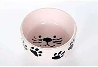 Alternative view of Seramik Kase Kedi Mama Su Kabı Pembe Renk 2'li
