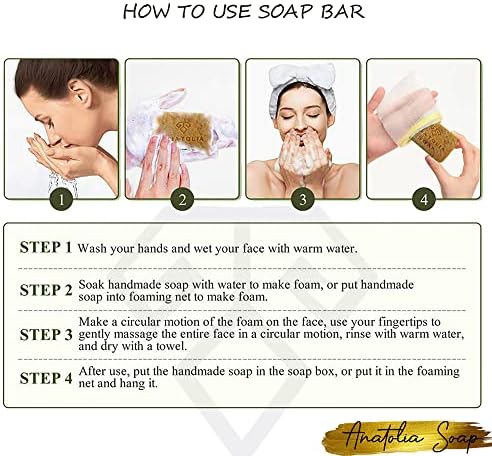 Alternative view of Soap 1978 Mysia Koleksiyonu Aloe Sabunu Doğal Bitkisel Yağlardan oluşur Cildi Temizler, Kirlerden Arındırır. 125gr.