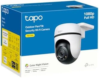 C500, 1080P Full HD Dış Mekan Wi-Fi Güvenlik Kamerası, Hareket Tespit/Takibi, 360°, IP65 Su Geçirmez, Gece Görüşü, Çift Yönlü Ses, Bulut/Yerel Depolama, Sesli ve Işıklı Alarm
