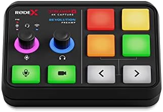Streamer X – Profesyonel Entegre Ses Kartı ve 4K Video Capture Kartı, XLR Bağlantılar