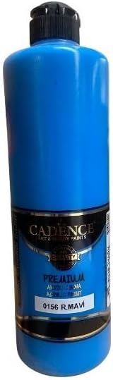Premium Akrilik Boya Mavi 500ml N:01