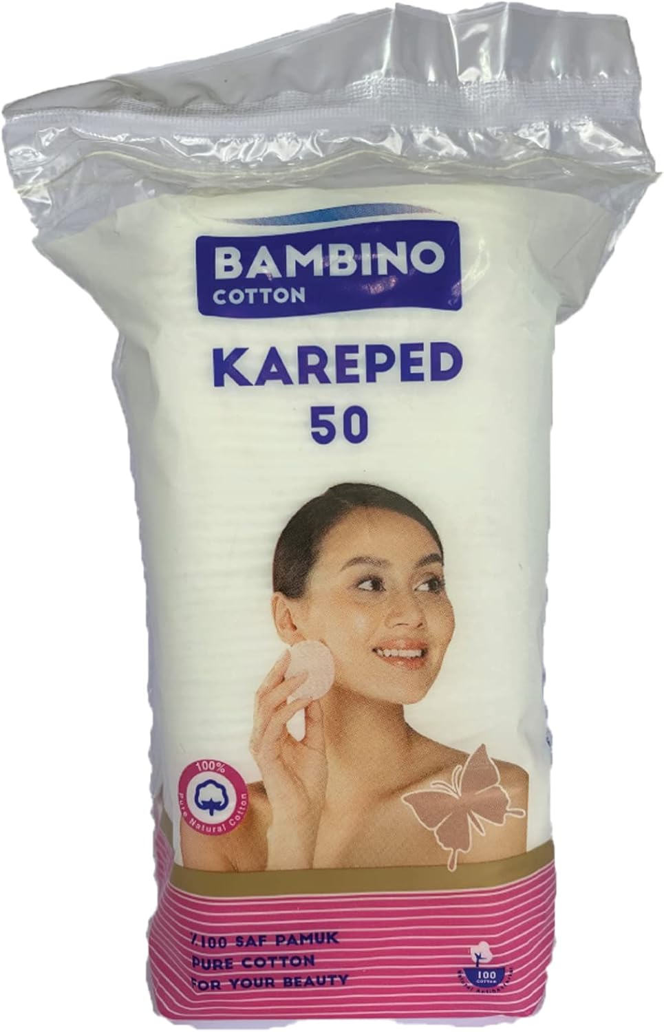 Alternative view of 50'li Kare Makyaj Temizleme Pamuğu